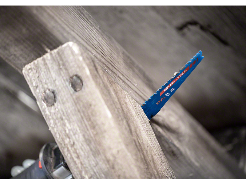 List Bosch za sabljasto žago EXPERT Wood with Metal Demolition S1267XHM, 300mm, 5-7TPI, za les, 2608900401